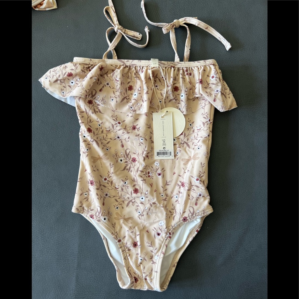 NWT Rylee & Cru Ruffle one-piece 2-3yr